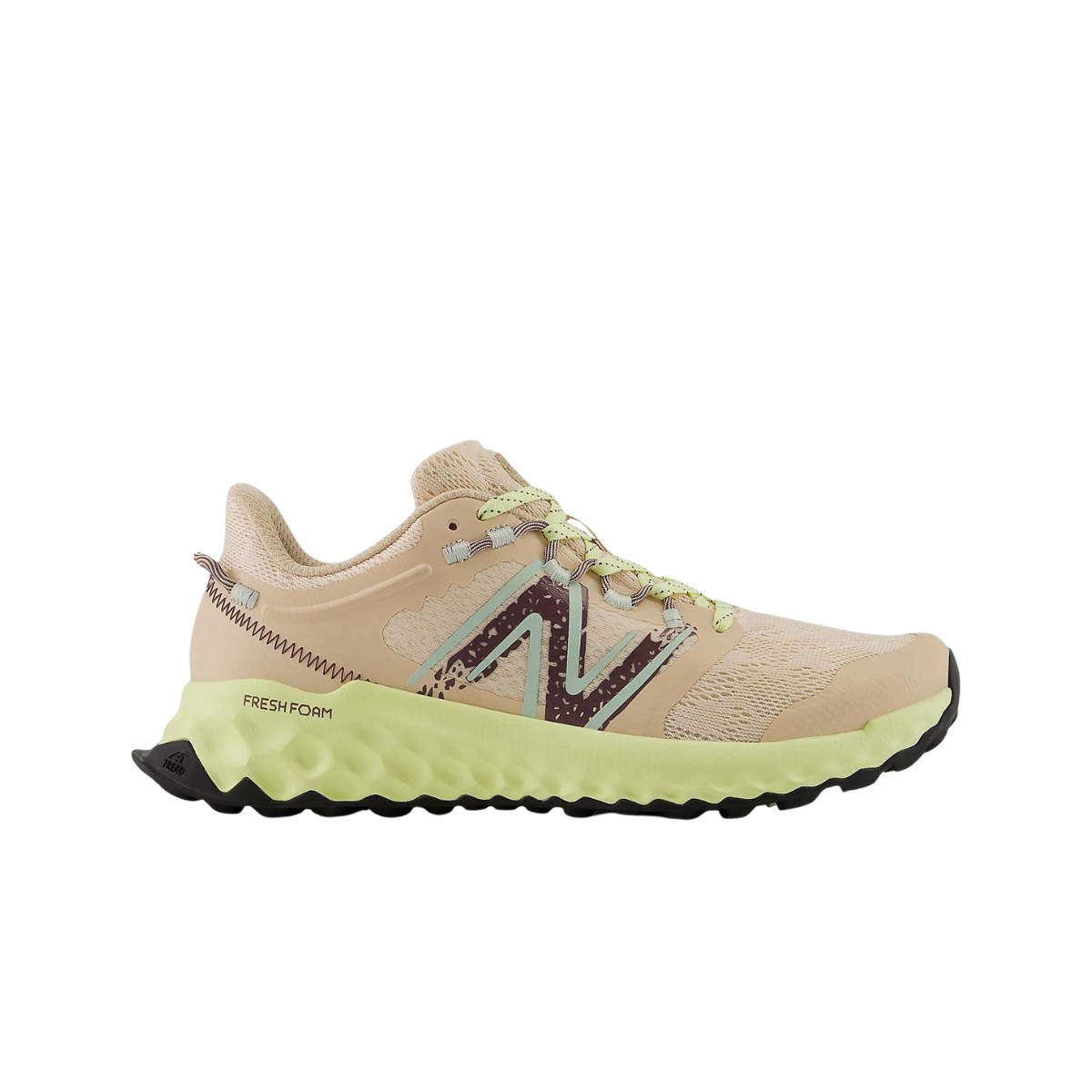 Baskets New Balance Fresh Foam Garoé Rose Jaune SS24 Femmes