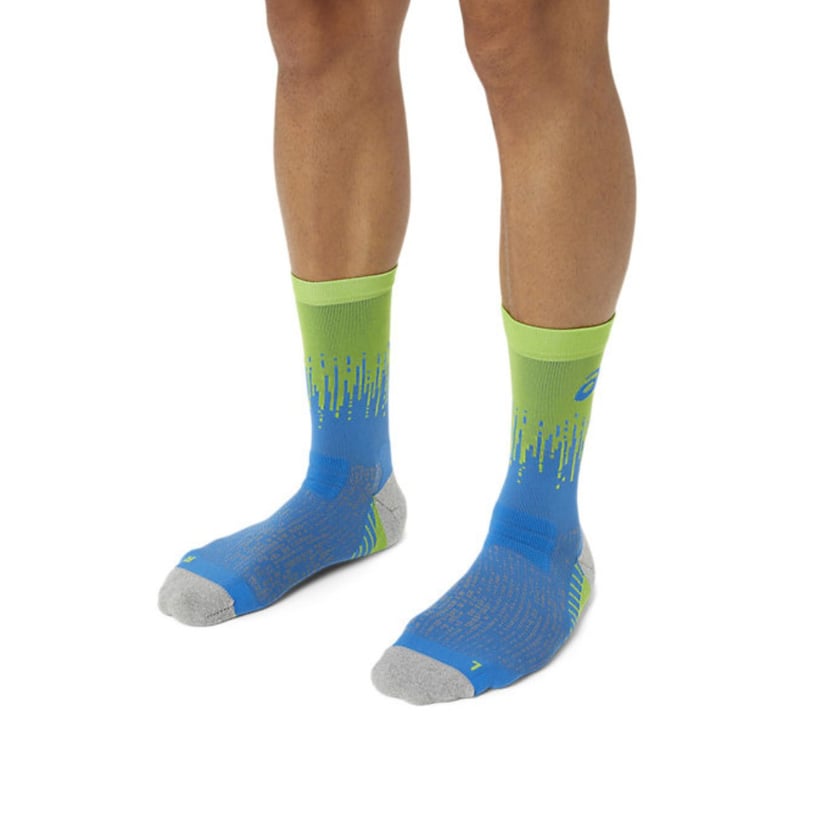 Socken Asics Performance Run Grün Blaue