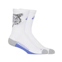 Asics Performance Run Sokken Wit Grijs