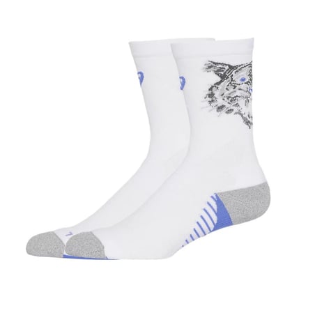Chaussettes Asics Performance Run Blanc Gris