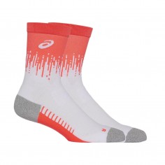 Socks Asics Performance Run Red White