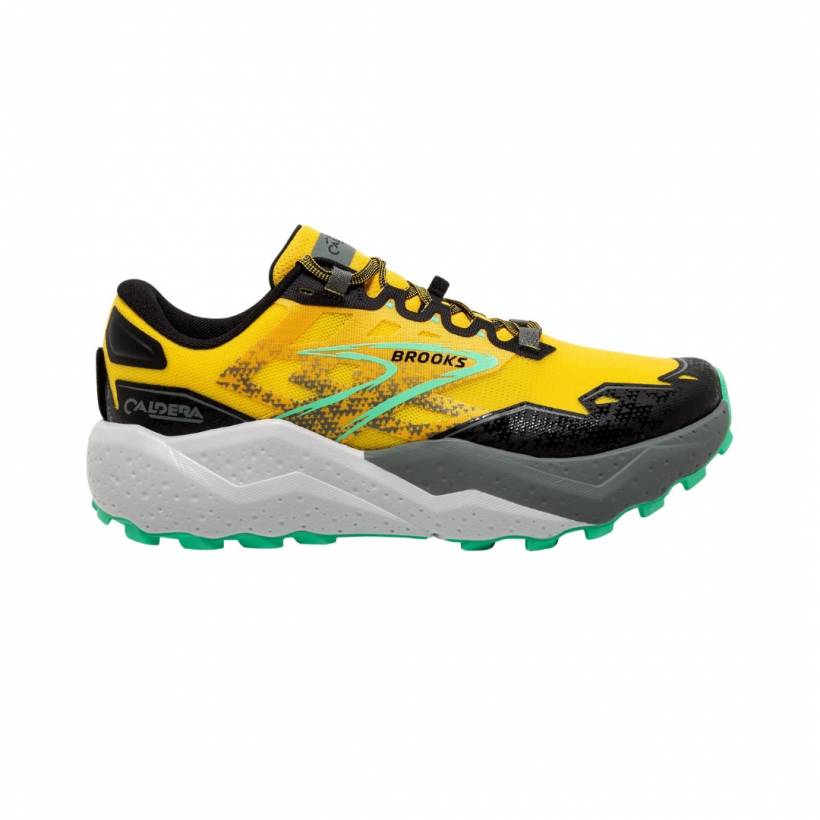 Zapatillas Brooks Caldera 7 Amarillo Negro 