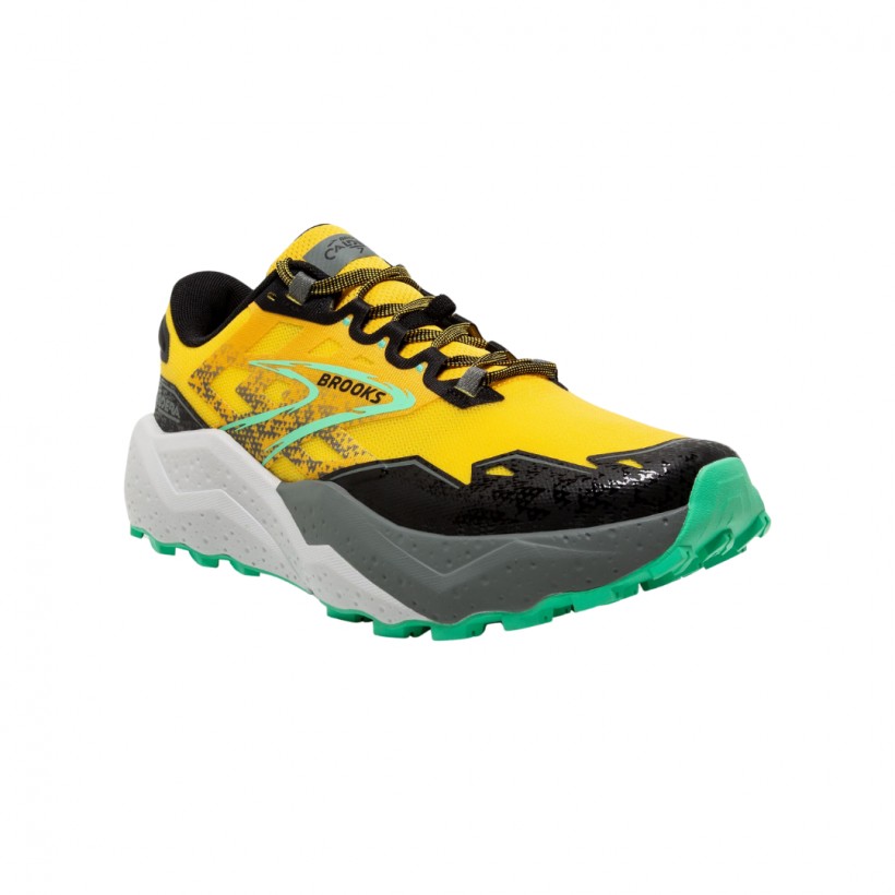 Brooks Caldera 7 Shoes Yellow Black 