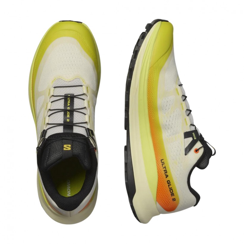 Tênis Salomon Ultra Glide 2 Amarelo Laranja