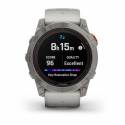 Montre Garmin Fenix 7X Pro Édition Saphir Solaire Titane Gris Orange
