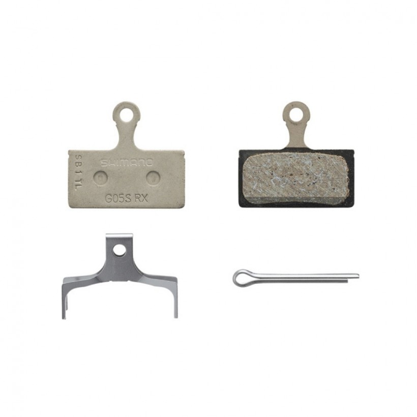 Pastiglie freno a disco Shimano Resin G05S-RX 1 COPPIA