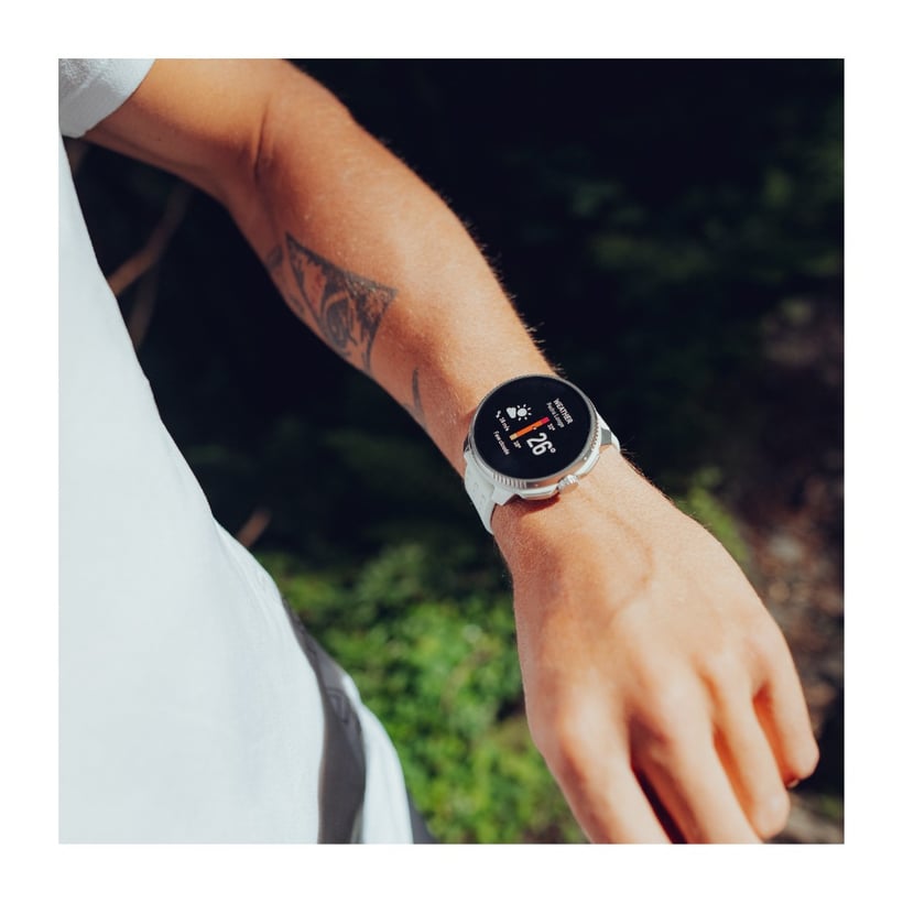 Montre GPS Suunto Race Birch Blanche