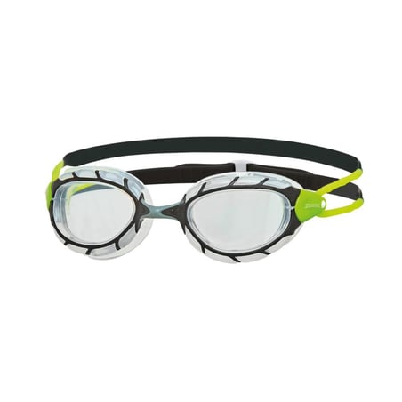 Gafas de natación Zoggs Predator Negro Verde