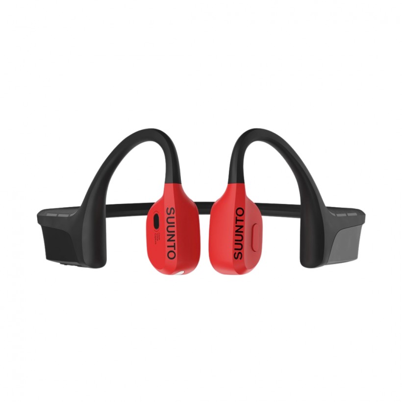 Suunto Wing Schwarz-Rote Kabellose Kopfhörer