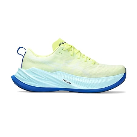 Ténis Asics Superblast Amarelo Azul 