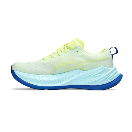 Chaussures Asics Superblast Jaune Bleu 