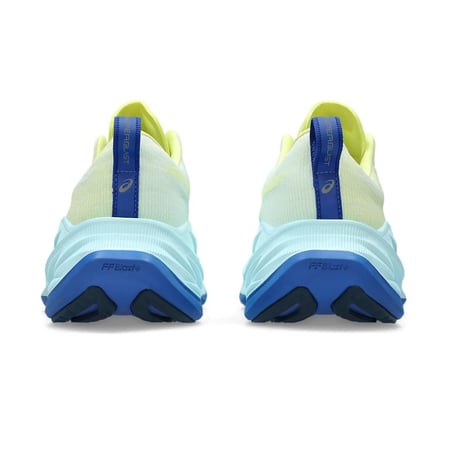 Chaussures Asics Superblast Jaune Bleu 