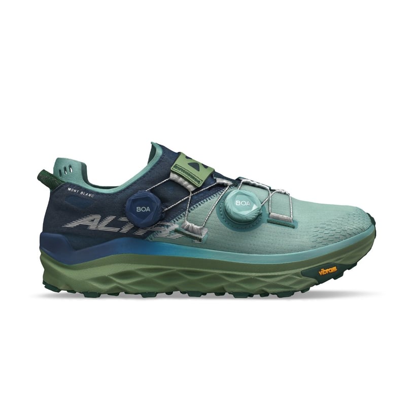 Altra Mont Blanc Boa Blue Green Shoes
