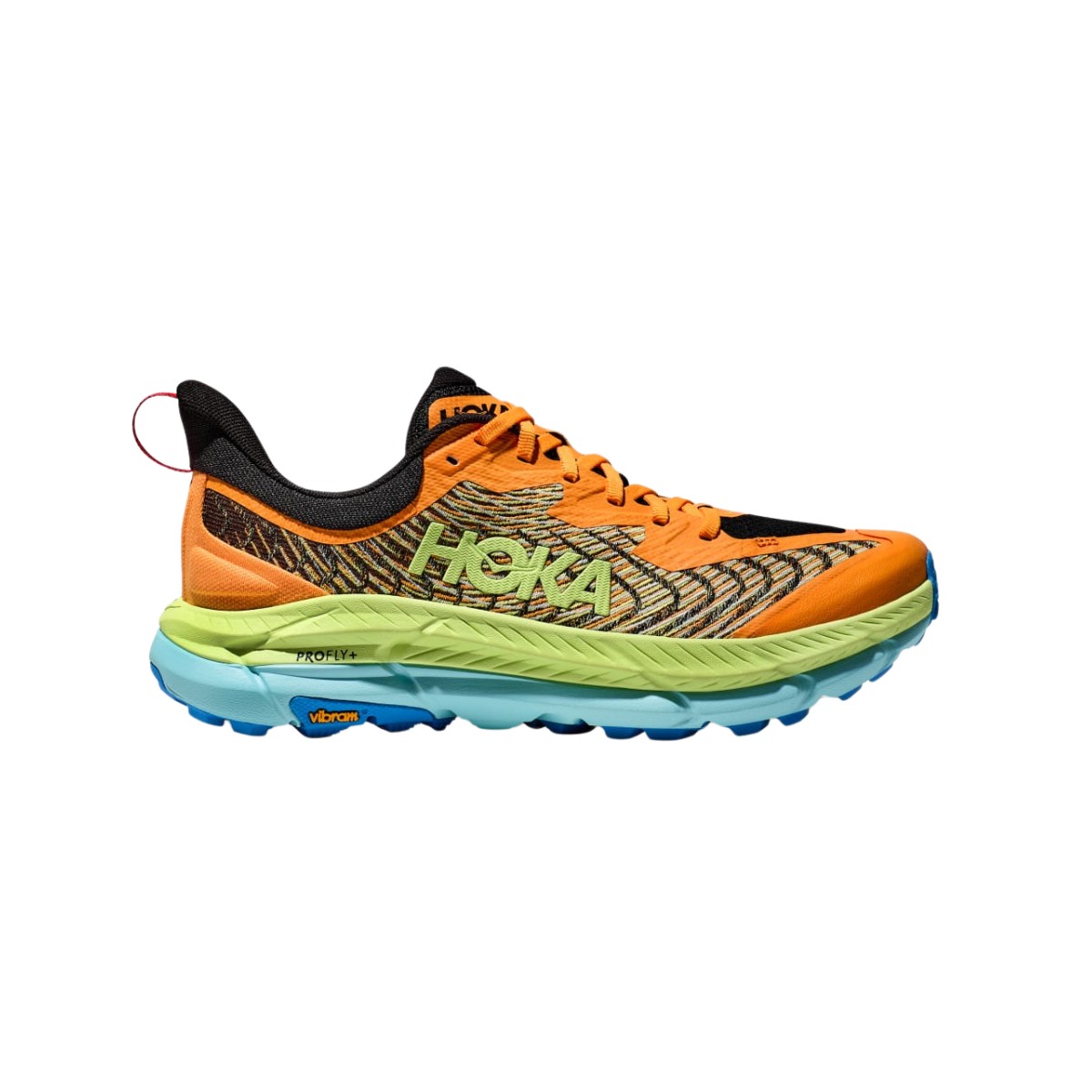 Zapatillas Hoka Mafate Speed 4 Naranja Verde SS24