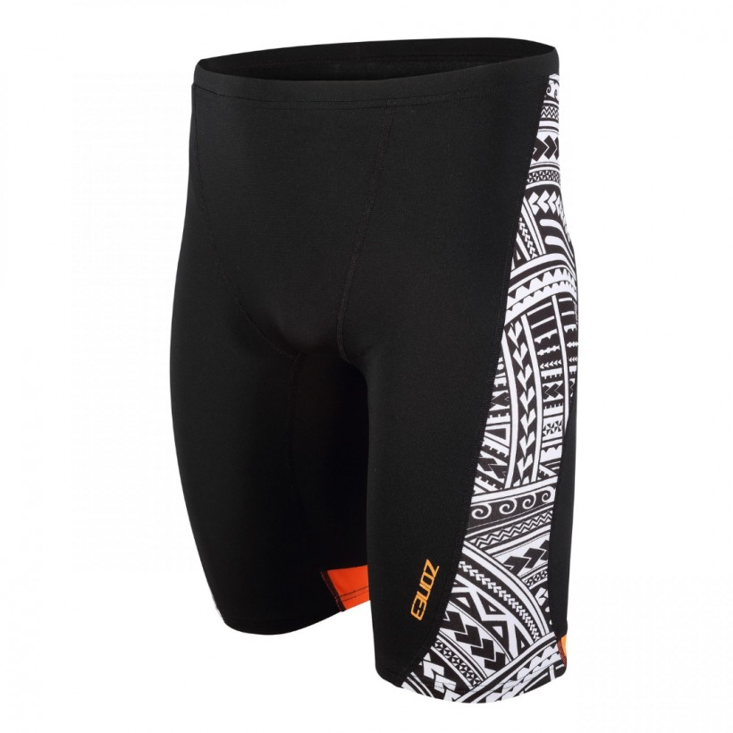 Zone3 Kona Speed Jammer Swimsuit Black White