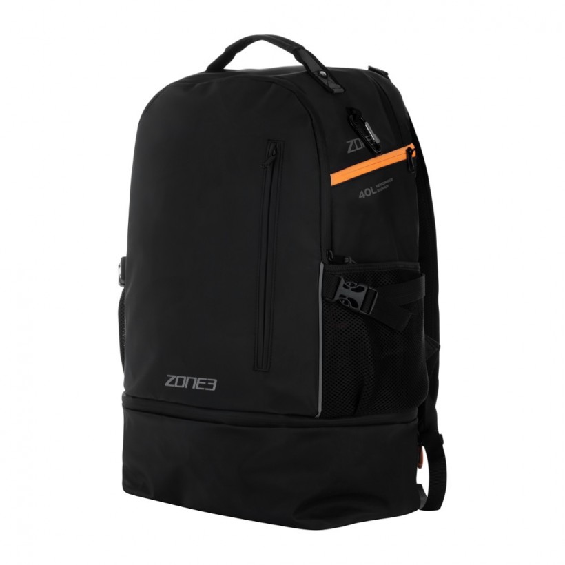 Zone3 Everyday Transition Backpack Black Orange