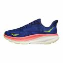 Zapatillas Hoka Clifton 9 Azul Coral  Mujer