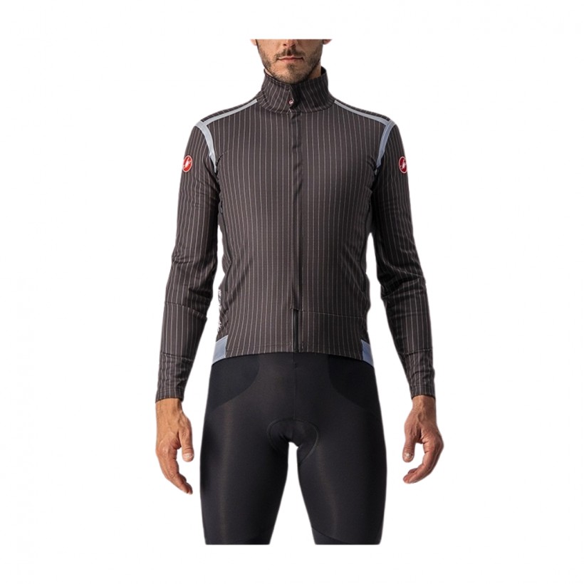 Castelli Perfetto Ros Stripes Black Jacket