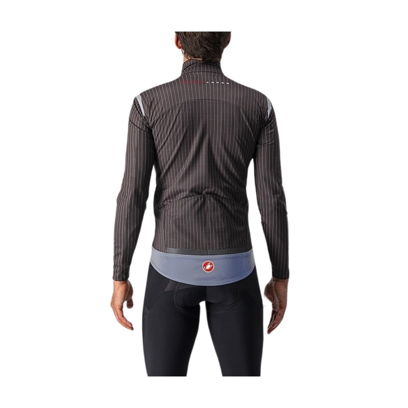 Castelli Perfetto Ros Streifen Schwarze Jacke