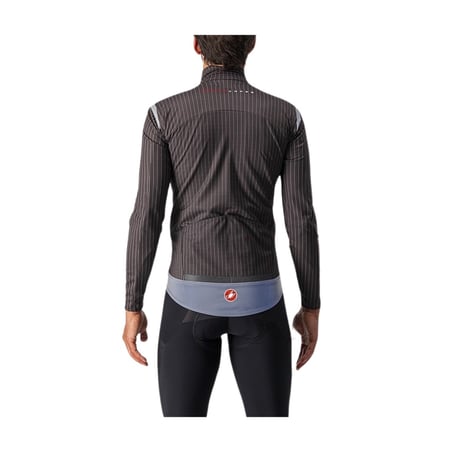 Castelli Perfetto Ros Streifen Schwarze Jacke