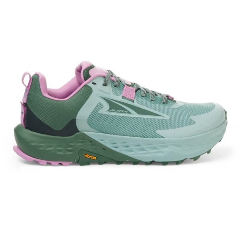 Tênis Altra Timp 5 Verde Roxo SS24 Feminino