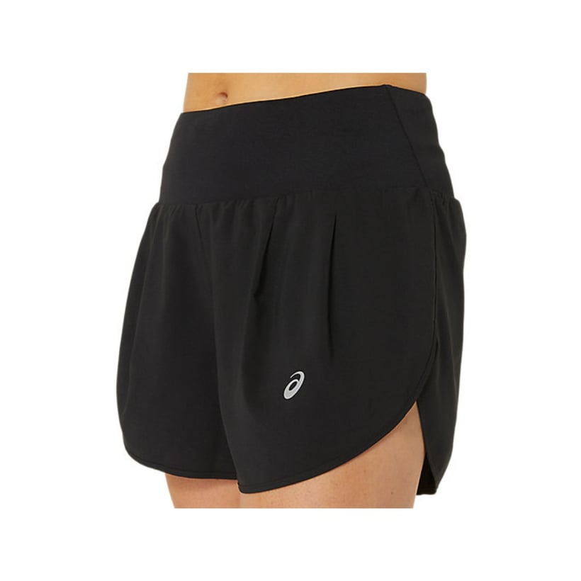 Pantalón Corto Asics Road 3.5In Negro Mujer