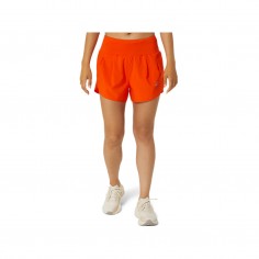 Asics Road 3.5In Orange Women's Shorts