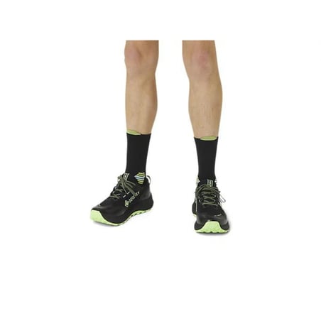 Asics Fujitrail Run Sokken Zwart Groen
