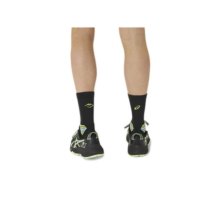 Skarpety Asics Fujitrail Run czarno-zielone