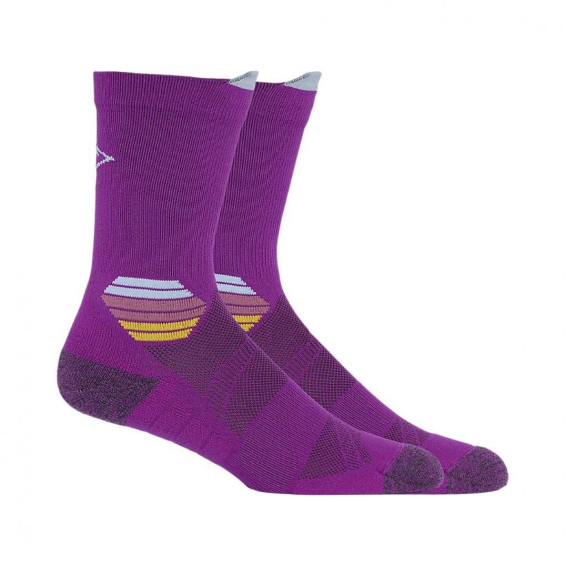 Asics Fujitrail Run Purple Socks