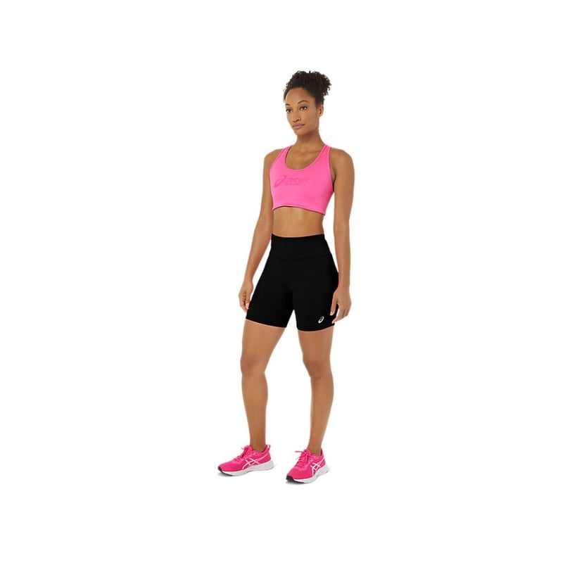 Calças Justas Asics Core Sprinter Preto Mulher