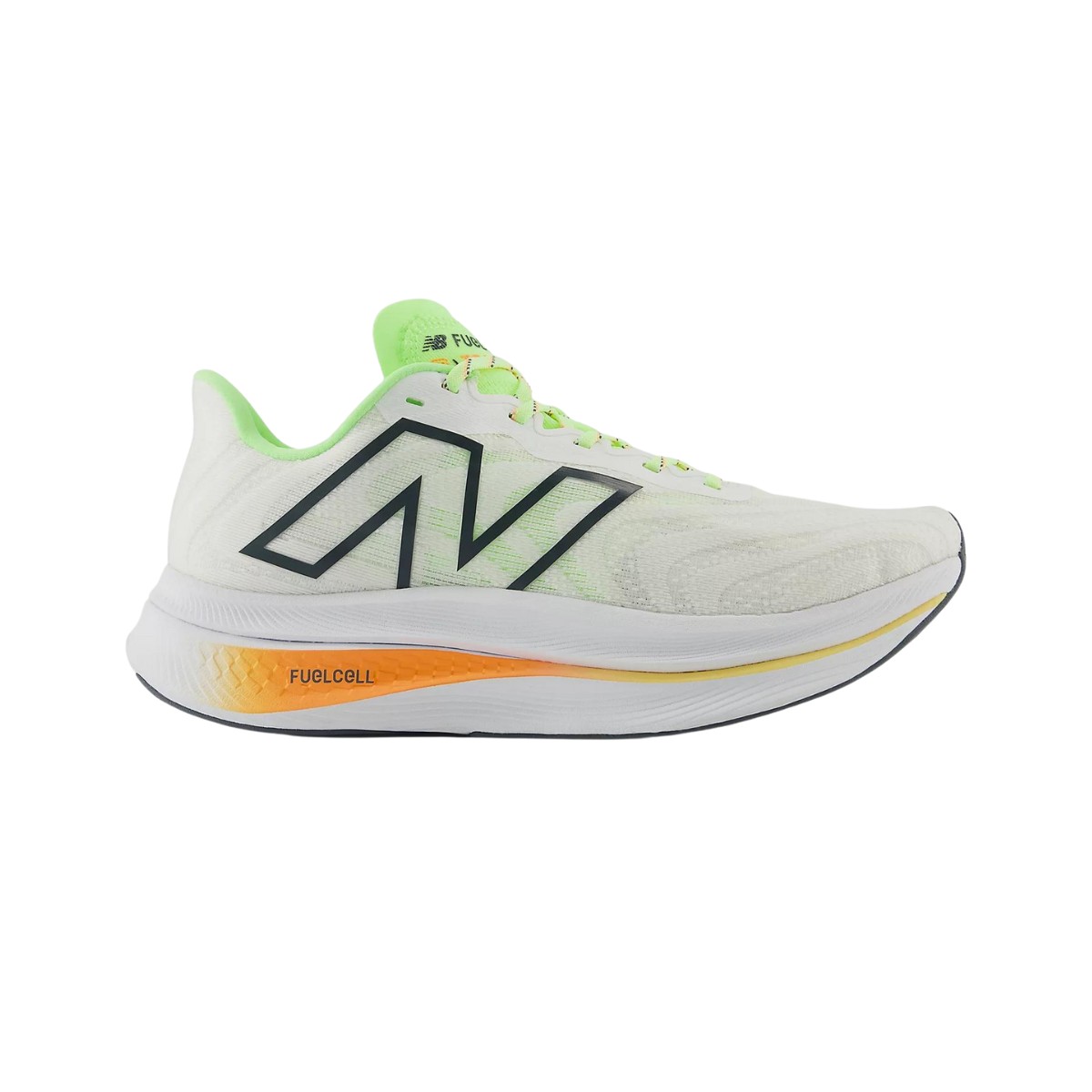 Chaussures New Balance FuelCell SuperComp Trainer v2 Blanc Vert SS24