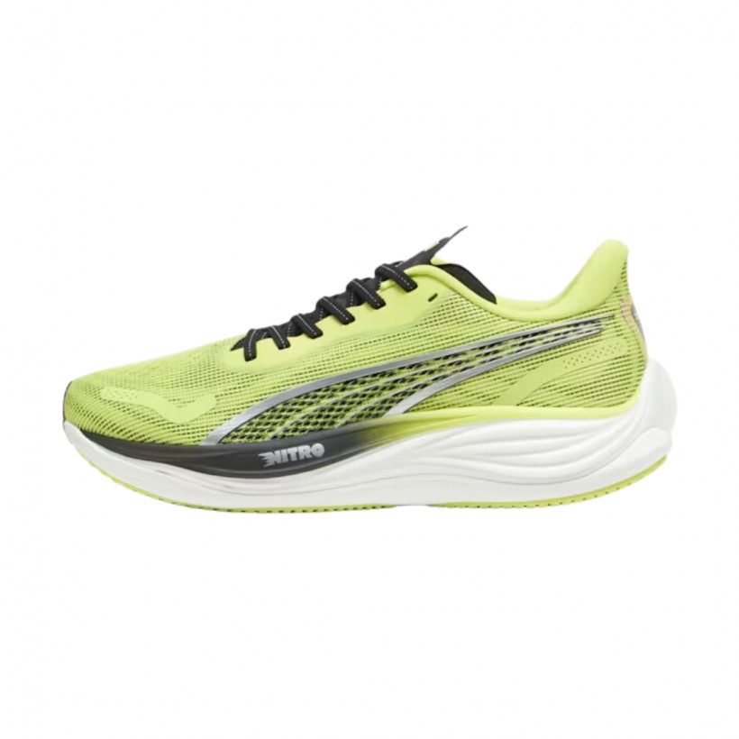 Puma Velocity Nitro 3 Green Black SS24 Sneakers