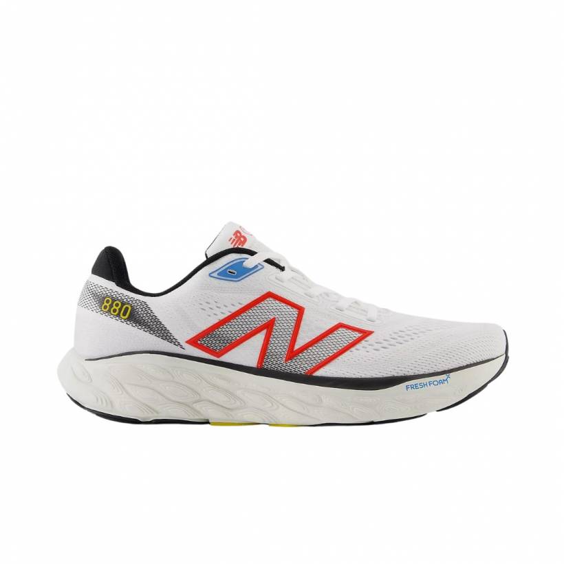 Scarpe New Balance Fresh Foam X 880v14 Bianco Rosso SS24