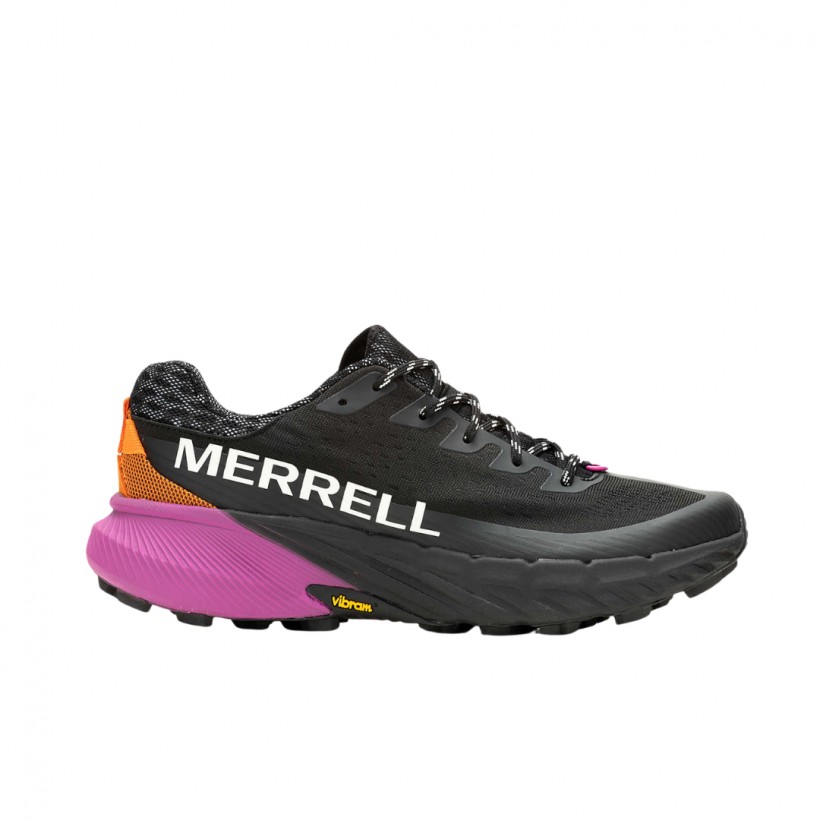 Merrell Agility Peak 5 Shoes Black Pink SS24
