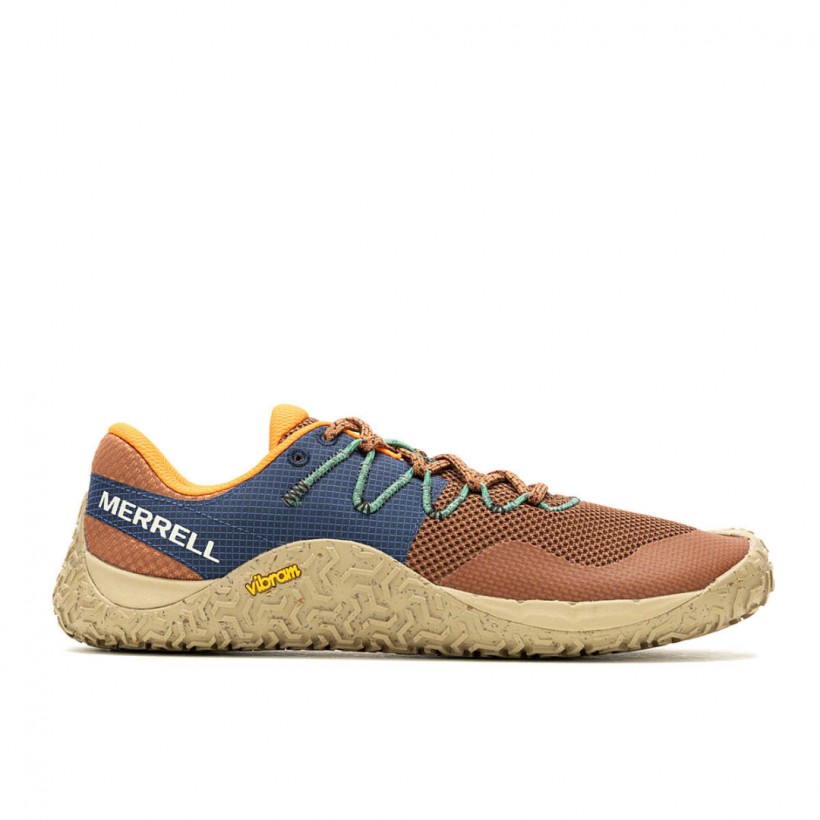 Merrell Trail Glove 7 Orange Blau  Schuhe
