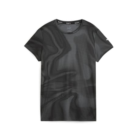 Puma Lieblings Aop Schwarzes T-Shirt für Frauen