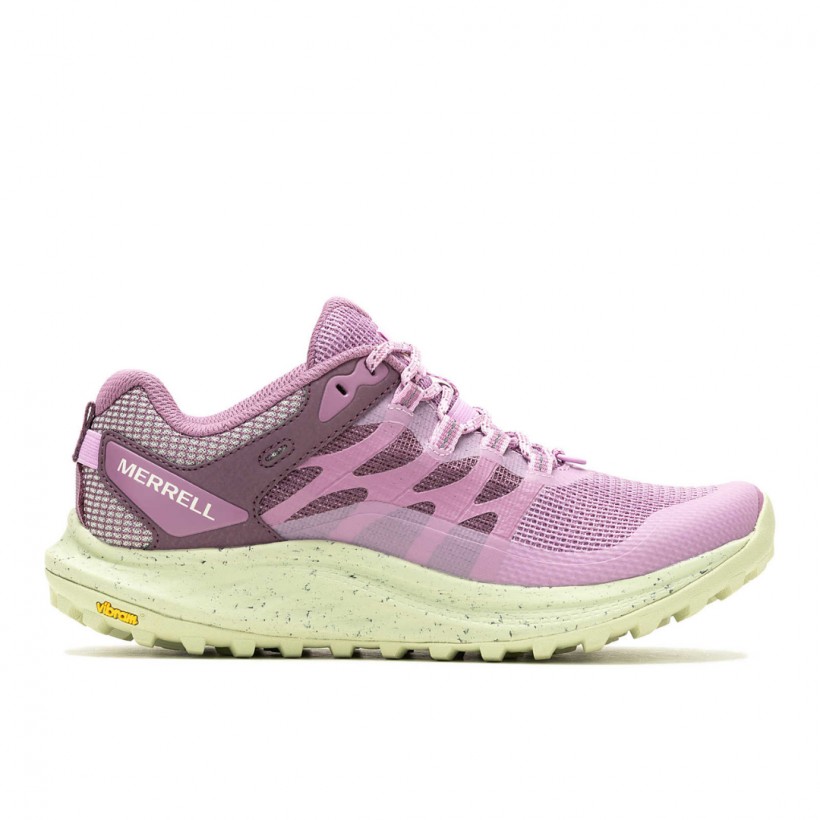 Merrell Antora 3 Baskets Femme Rose Menthe