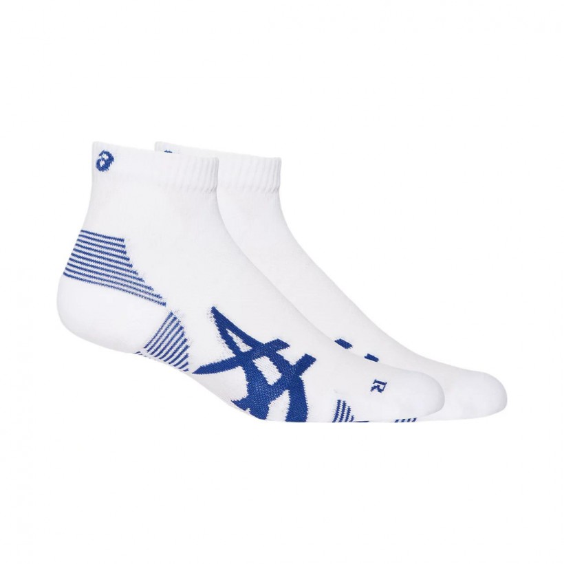 Calzini Asics 2PPK Cushion Run Bianco Blu