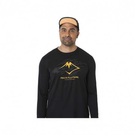 Cappellino Asics Fujitrail Nero Giallo