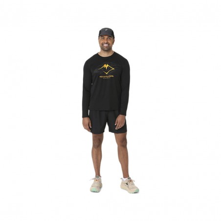 Cappellino Asics Fujitrail Nero Giallo