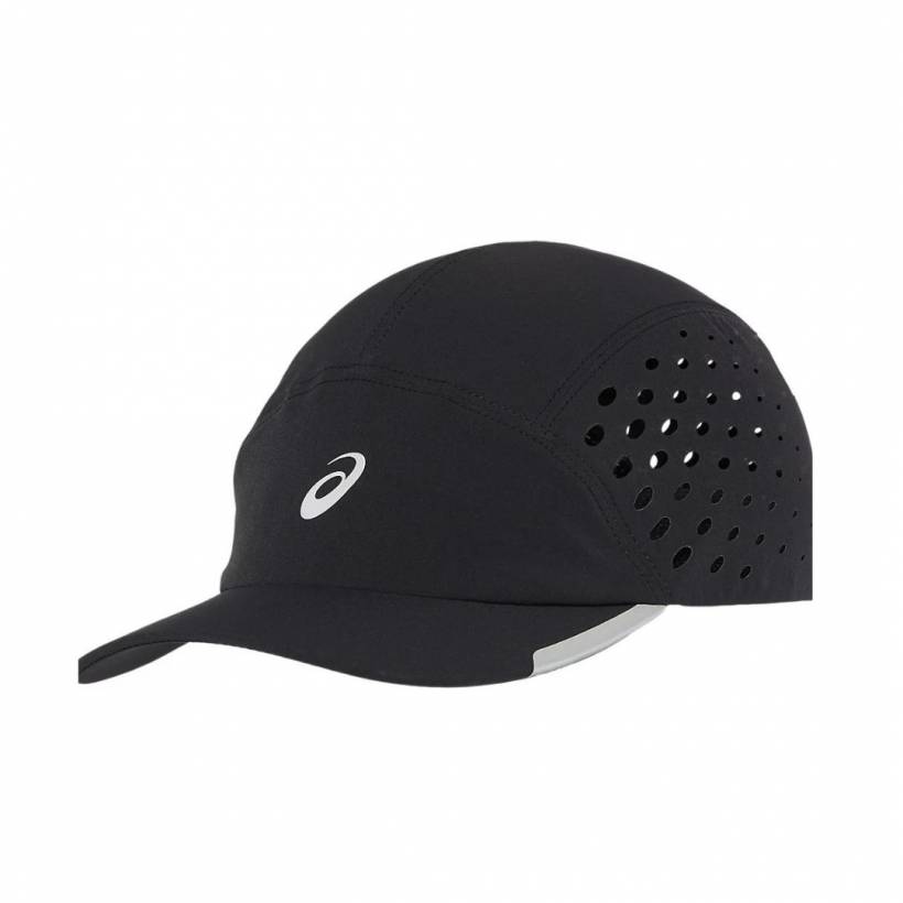 Ultralekka czapka Asics w kolorze czarno-białym