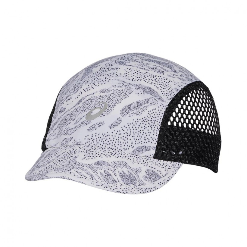 Gorra Asics Fujitrail Blanco Negro