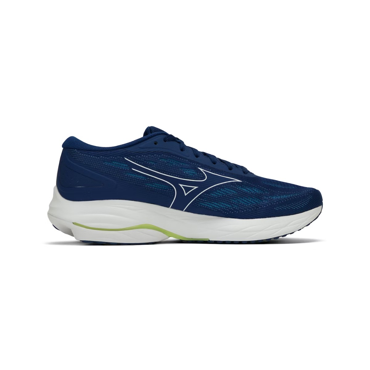 Mizuno Wave Ultima 15 Blau Weiß SS24 Schuhe, Größe 46 - EUR