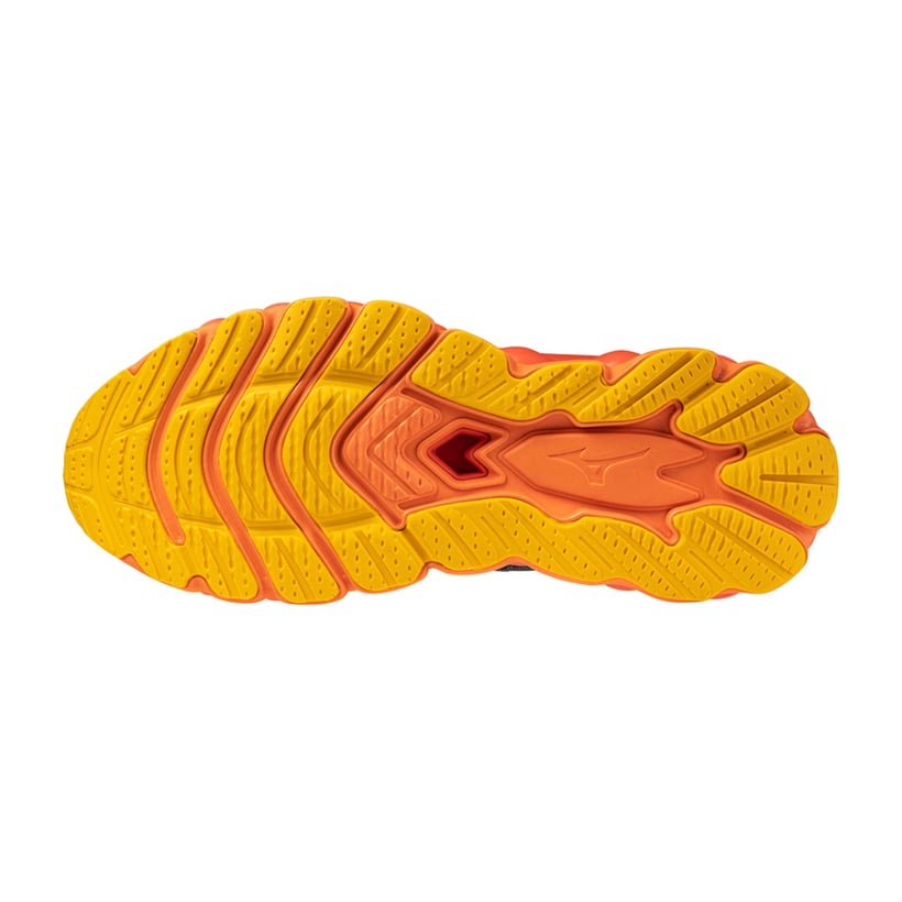 Mizuno Wave Sky 7 Black Orange  Sneakers