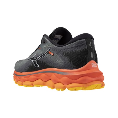 Mizuno Wave Sky 7 Black Orange  Sneakers