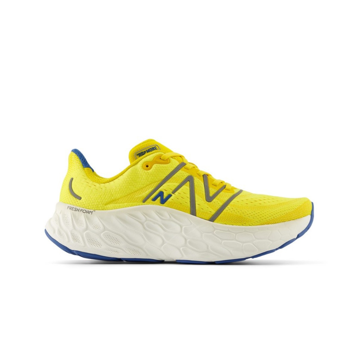 Zapatillas New Balance Fresh Foam X More v4 Amarillo Blanco SS24