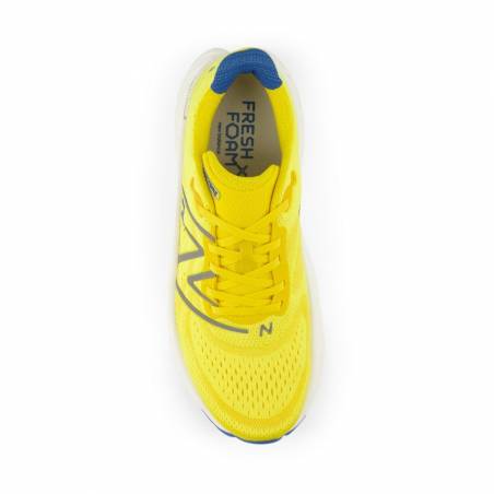 New Balance Fresh Foam X More v4 Gelb Weiß  Turnschuhe