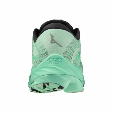 Mizuno Wave Rider 27 Green Black  Shoes
