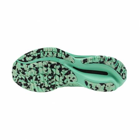 Mizuno Wave Rider 27 Green Black  Shoes